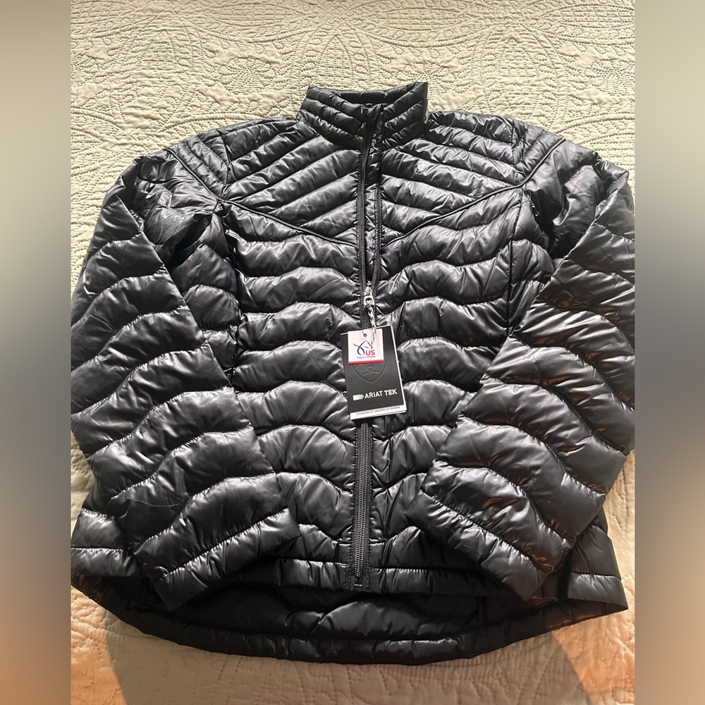 Ariat Women's Quilted Black Puffer Jacket